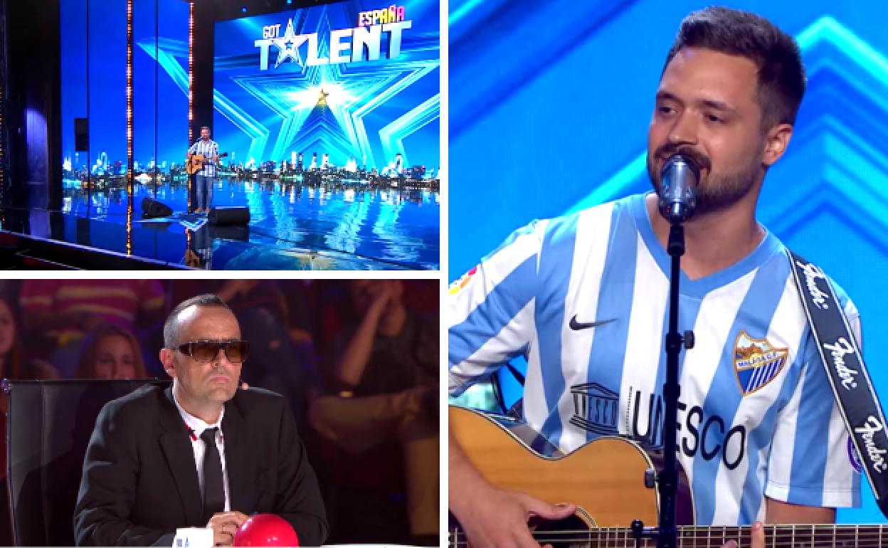 Un nuevo 'himno' del Málaga a ritmo de Pablo Alborán que pasó por Got Talent