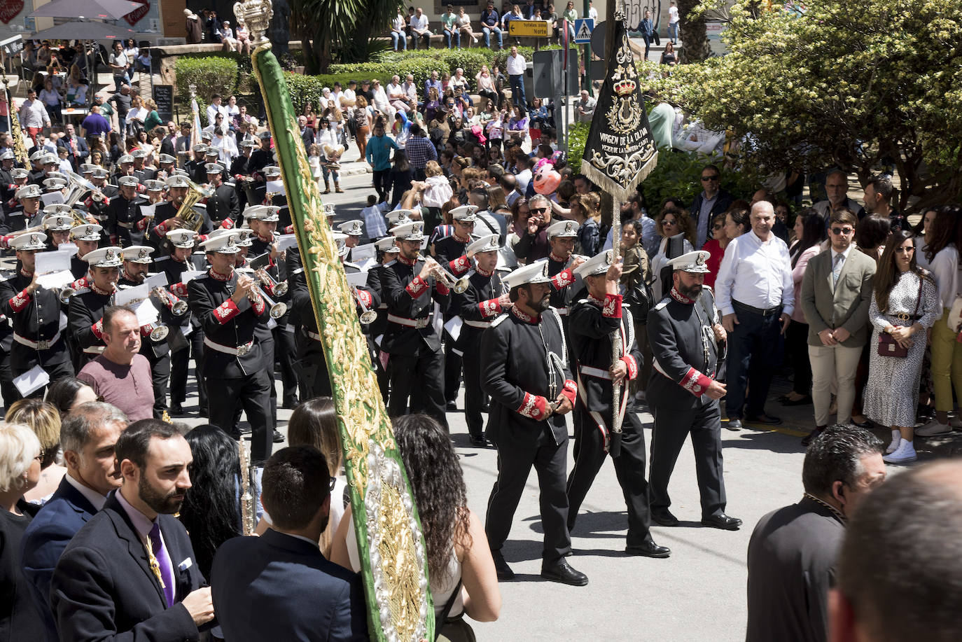 Así fue el inicio del desfile de Dulce Nombre en 2019. 