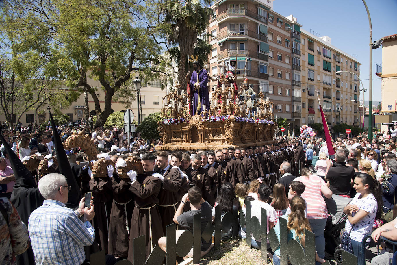 Así fue el inicio del desfile de Dulce Nombre en 2019. 