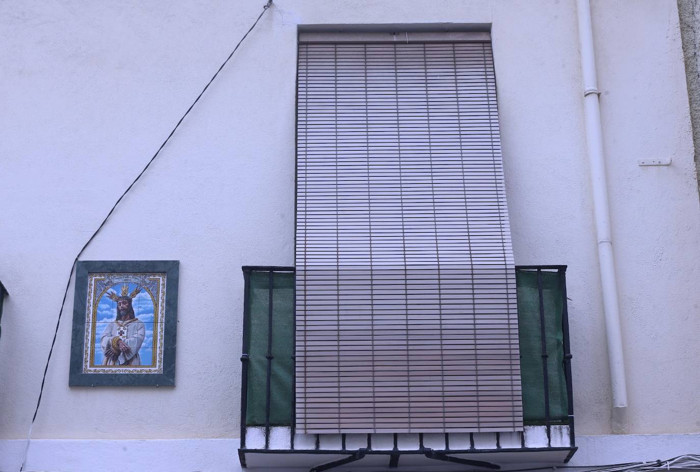 Ambiente en las calles de la capital este Lunes Santo.