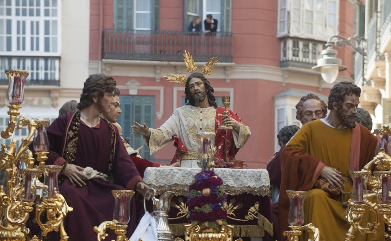 Grupo escultórico del Señor de la Sagrada Cena. 