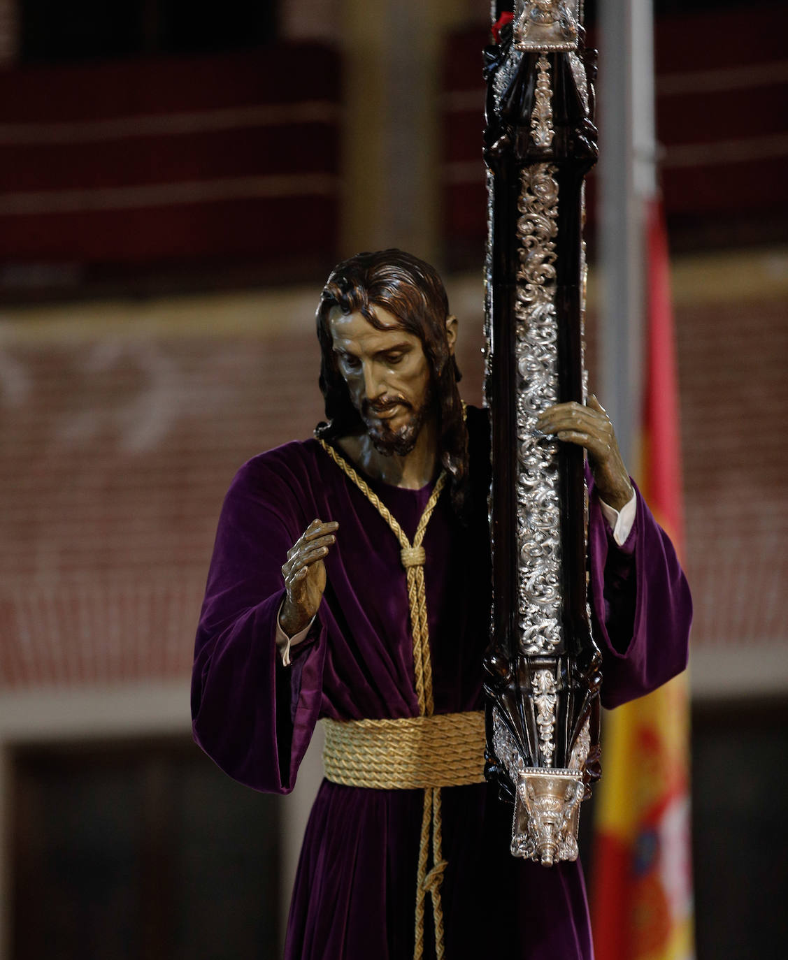 Jesús Nazareno del Paso y María Santísima de la Esperanza en las calles de Málaga