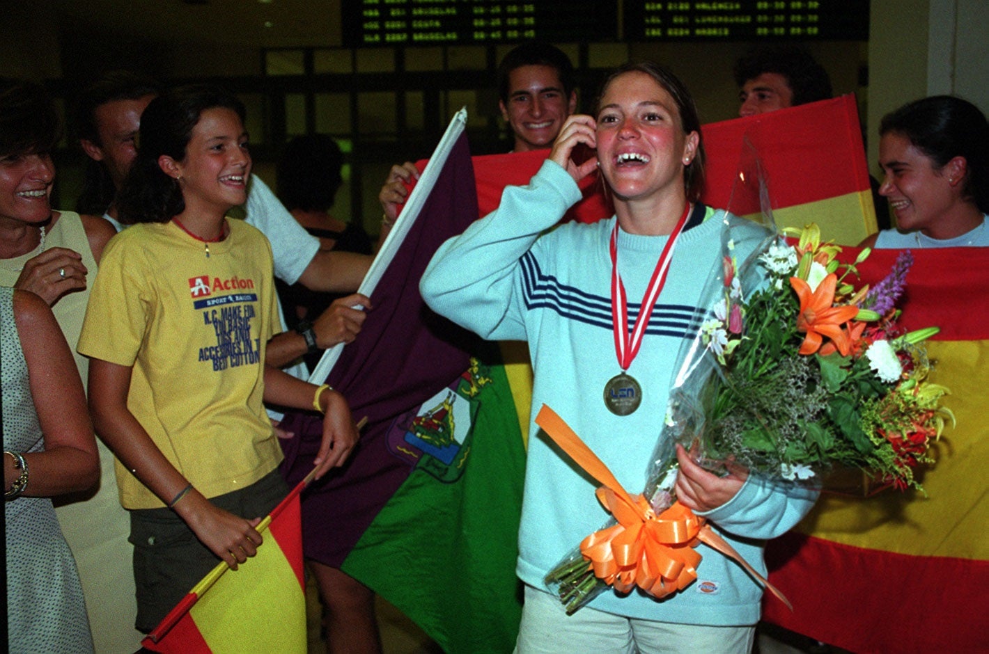 Fue un prodigio de la natación y hoy sigue siendo una referencia por una carrera que empezó con apenas 14 años, cuando sorprendió con un primer récord de España. Luego estuvo en hasta en cinco Juegos Olímpicos. La malagueñas que más veces ha estado en la cita olímpica.