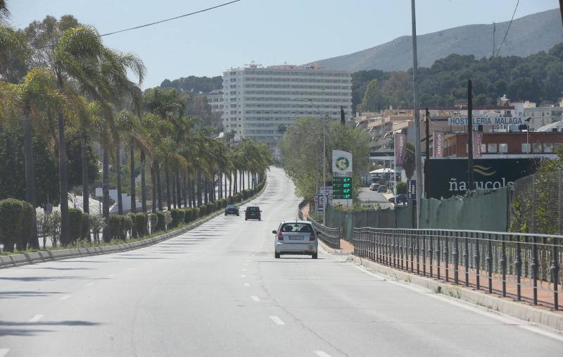 El estado de alarma deja estampas inéditas