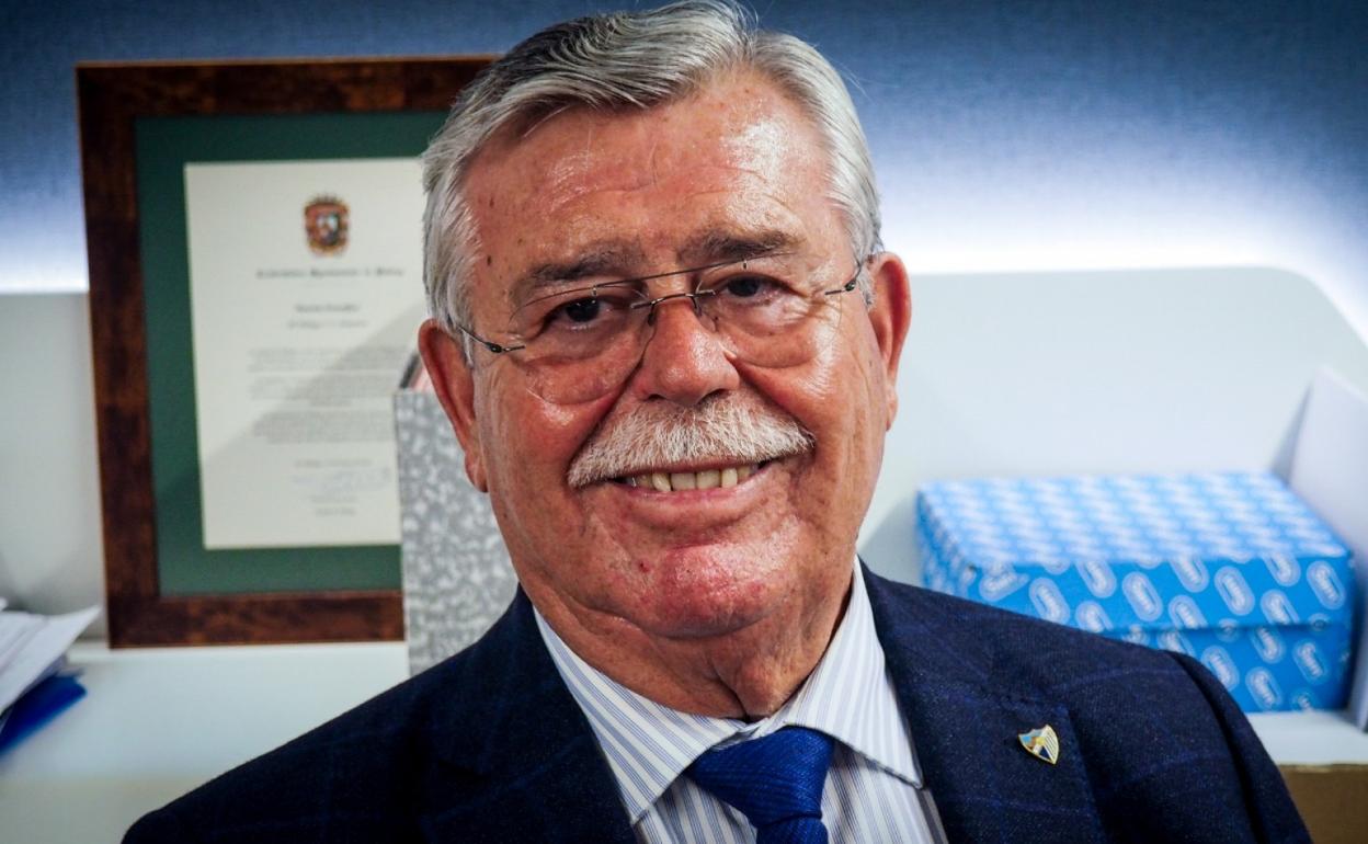 El lado más íntimo de Martín Aguilar, un icono del palco malaguista