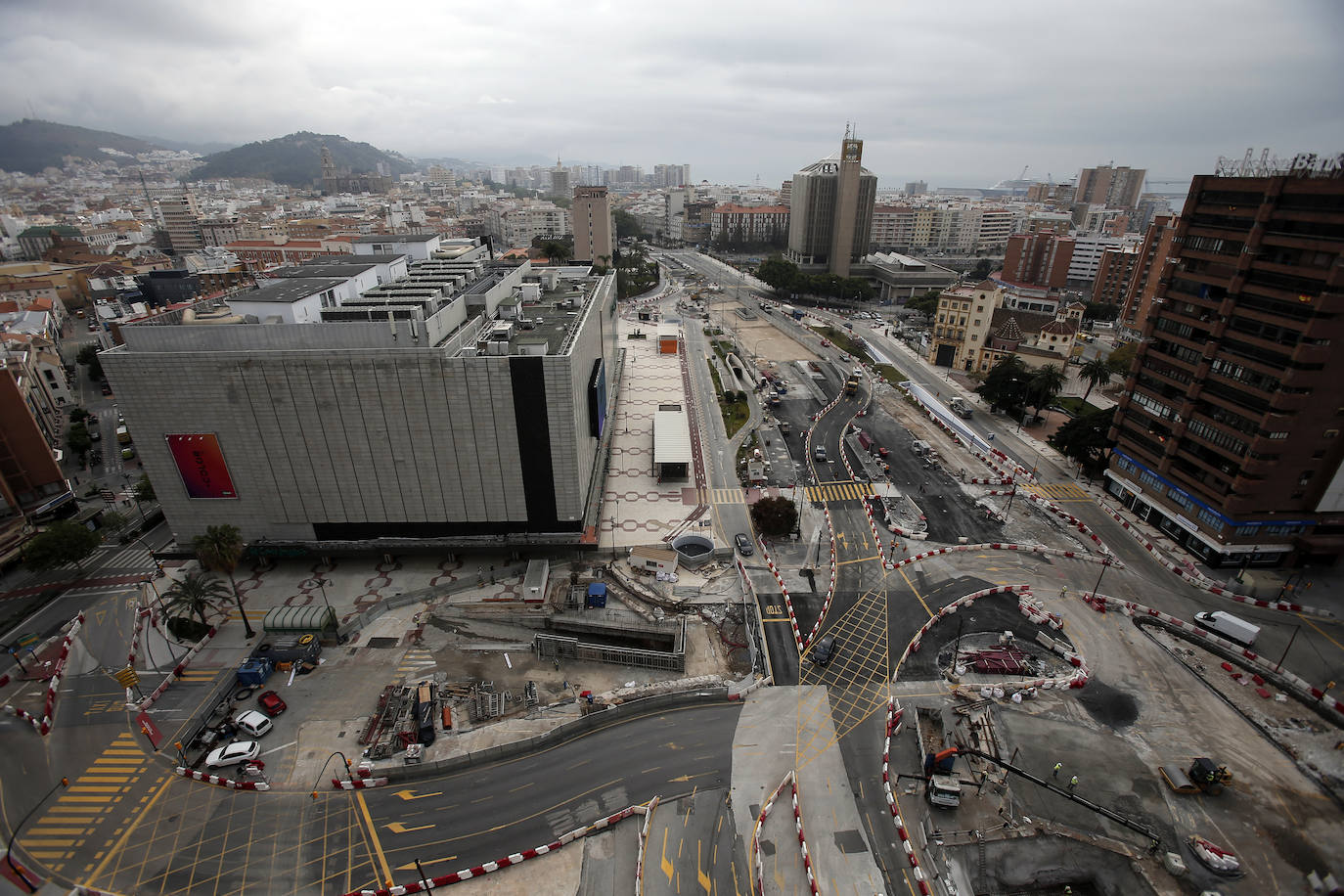 Este lunes varias obras de la capital han vuelto a ponerse en marcha.