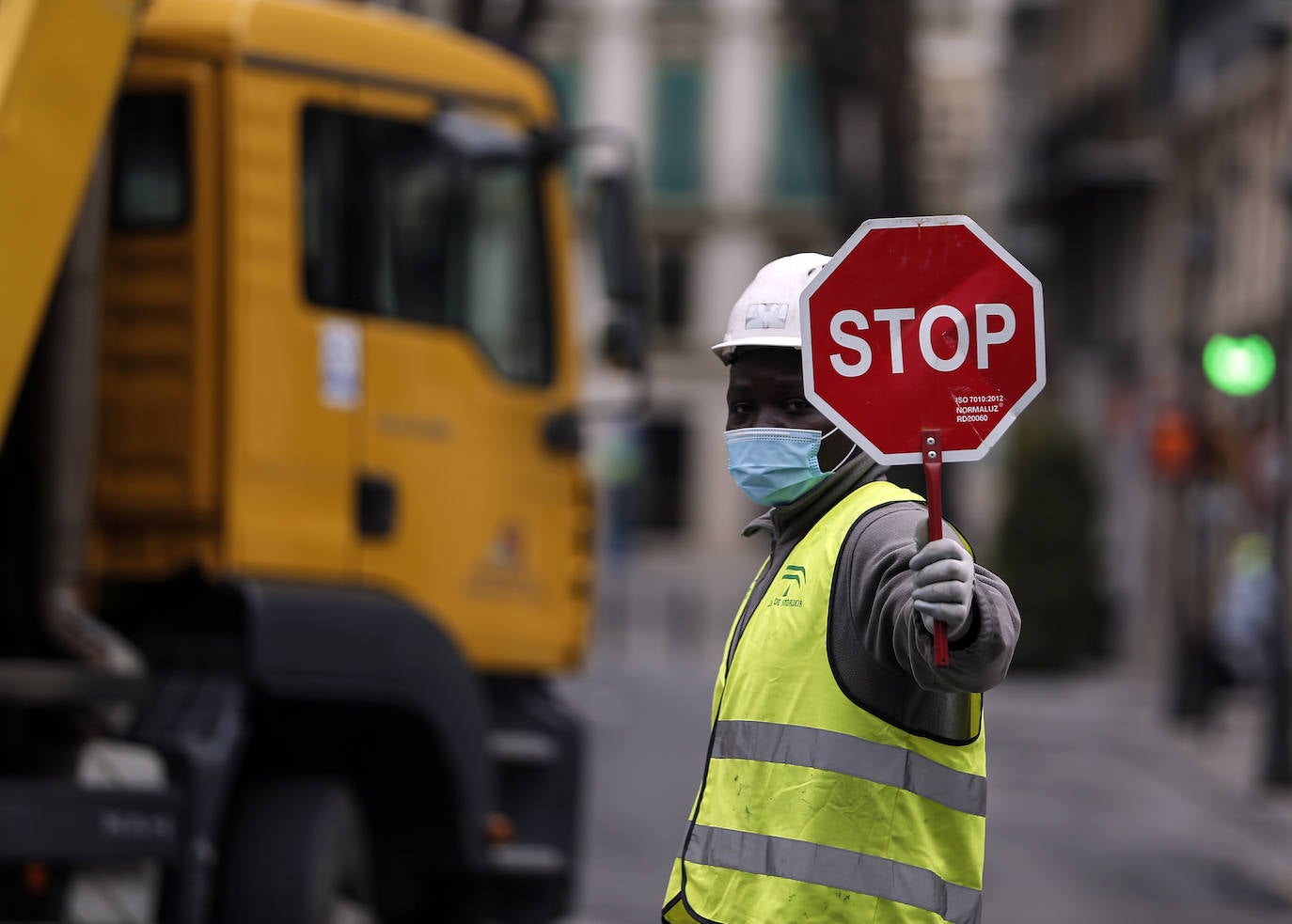 Este lunes varias obras de la capital han vuelto a ponerse en marcha.