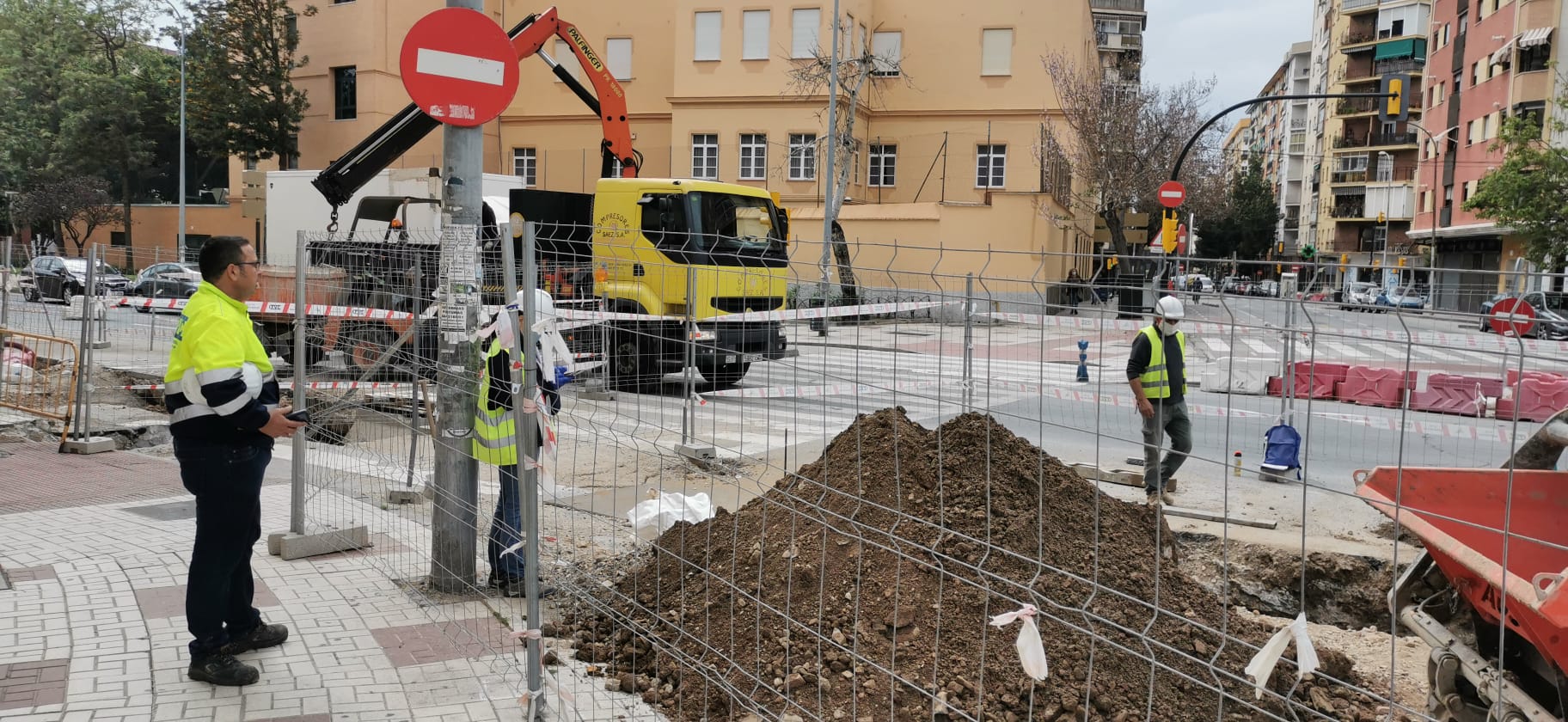 La construcción vuelve a arrancar motores hoy en la provincia de Málaga con sus más de 50.000 trabajadores después de casi dos semanas de parón forzado por el coronavirus