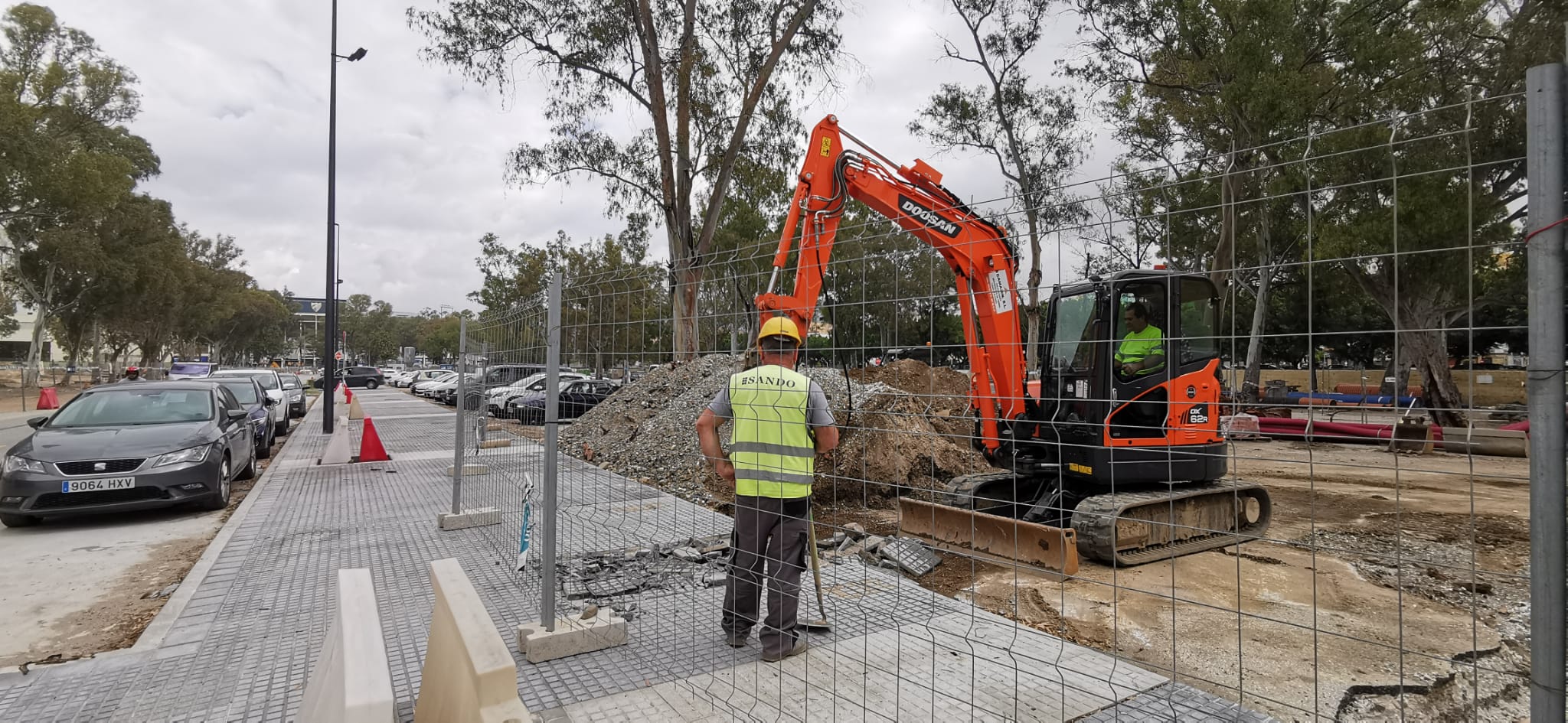 La construcción vuelve a arrancar motores hoy en la provincia de Málaga con sus más de 50.000 trabajadores después de casi dos semanas de parón forzado por el coronavirus