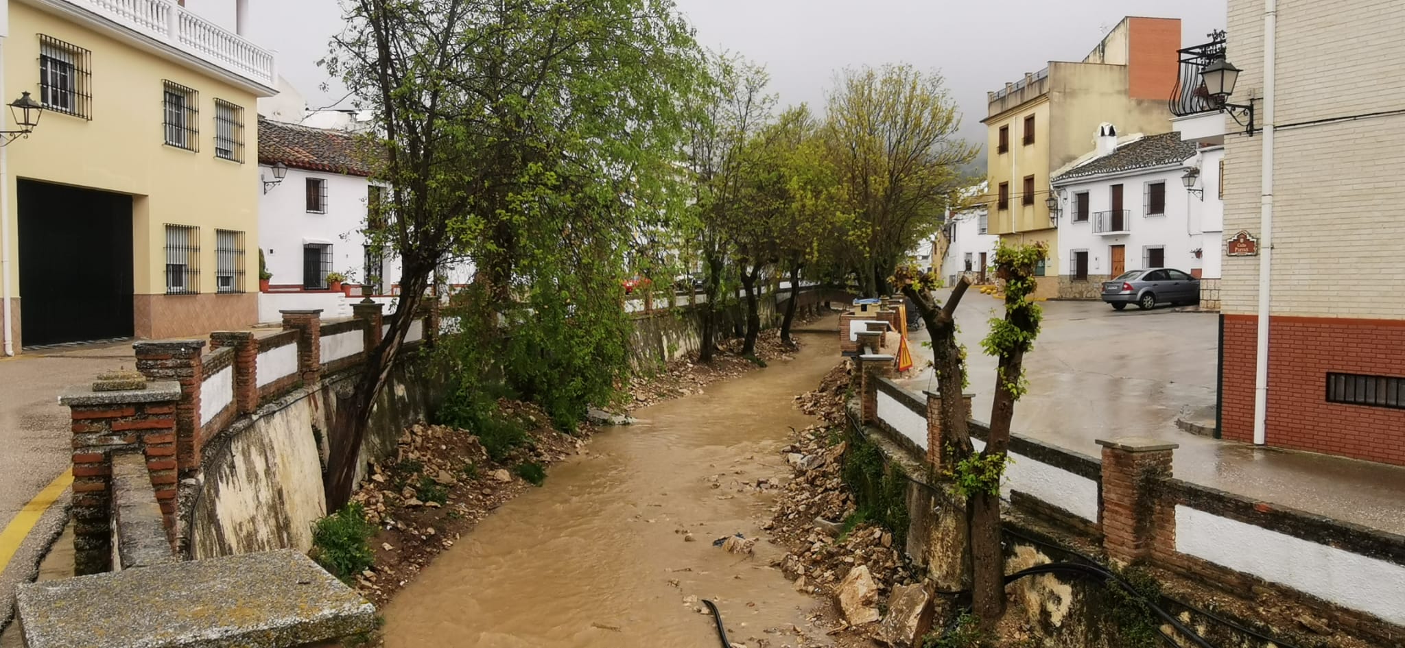 El estado de alarma deja estampas inéditas también en los pueblos de Málaga