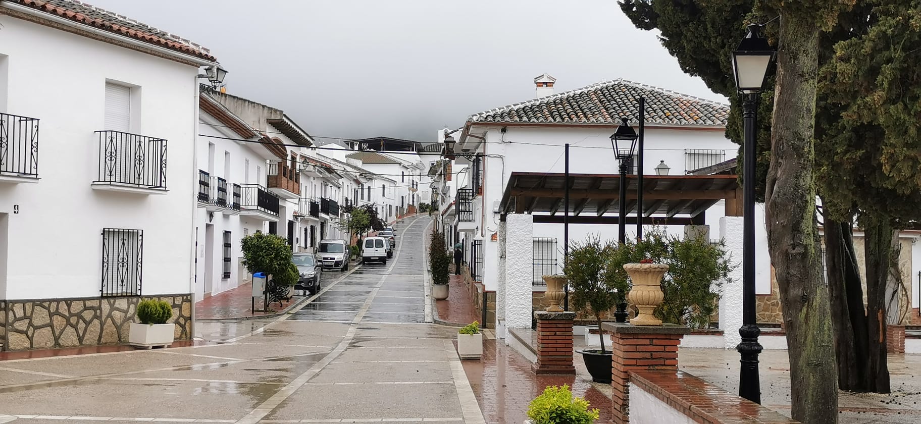 El estado de alarma deja estampas inéditas también en los pueblos de Málaga