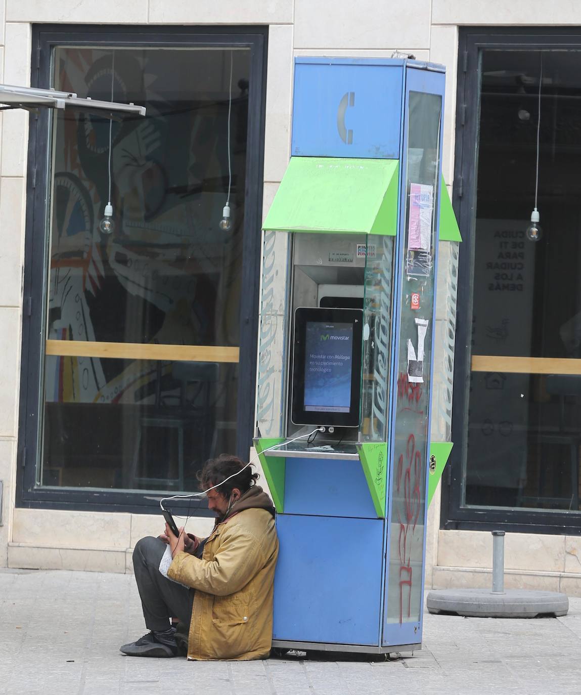 Imágenes de la Málaga vaciada por el coronavirus