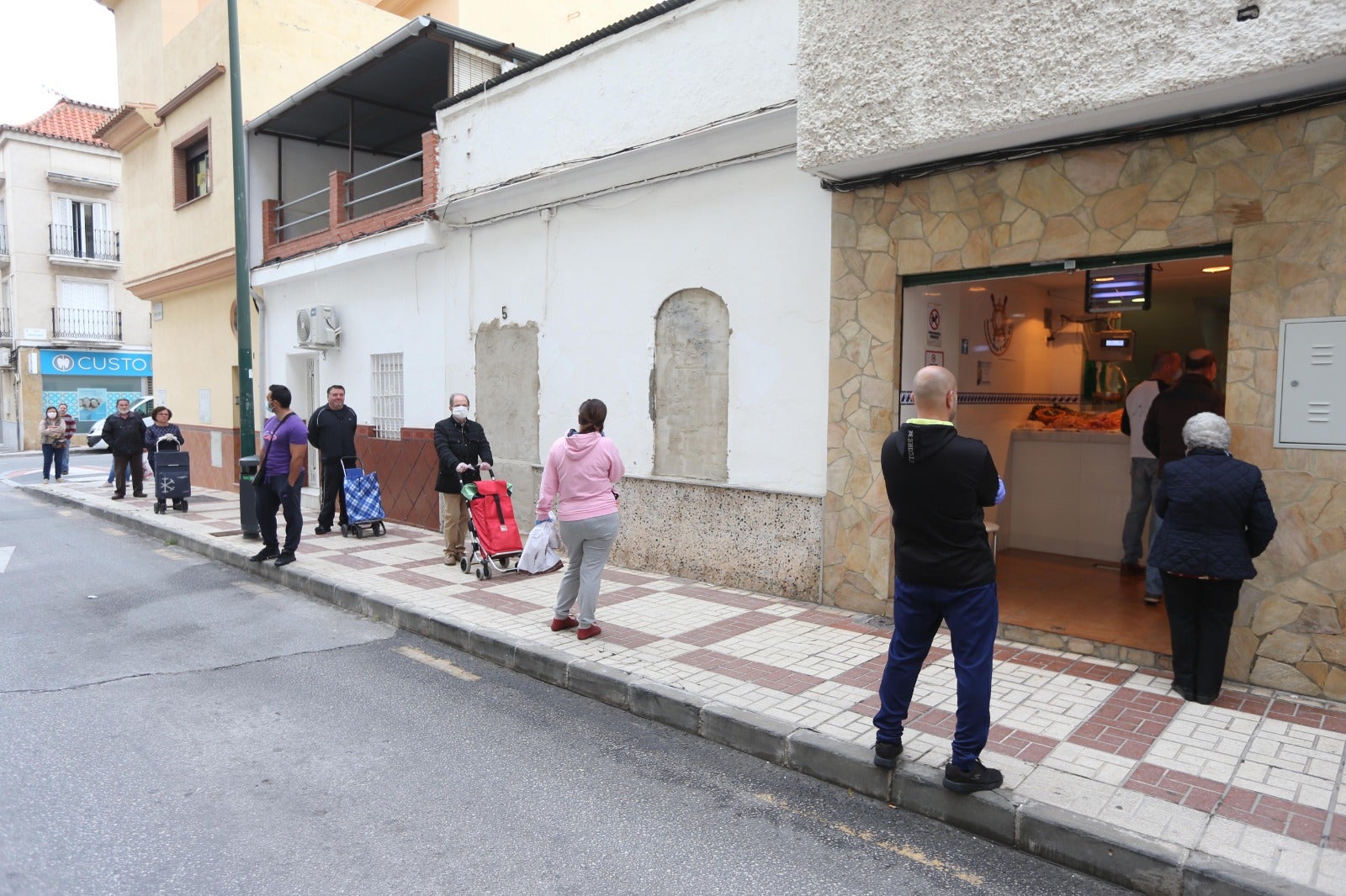 El estado de alarma deja estampas inéditas