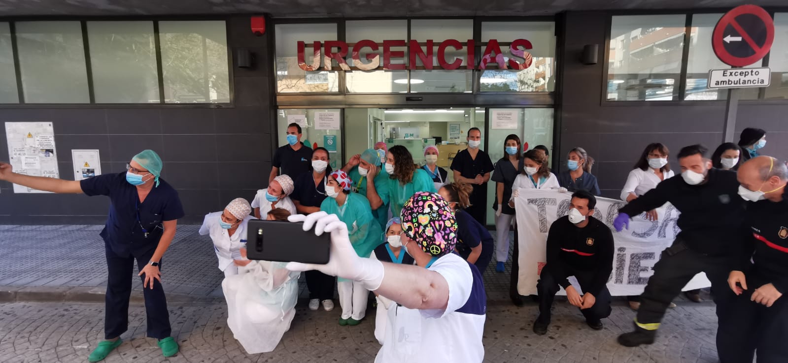 El estado de alarma deja estampas inéditas