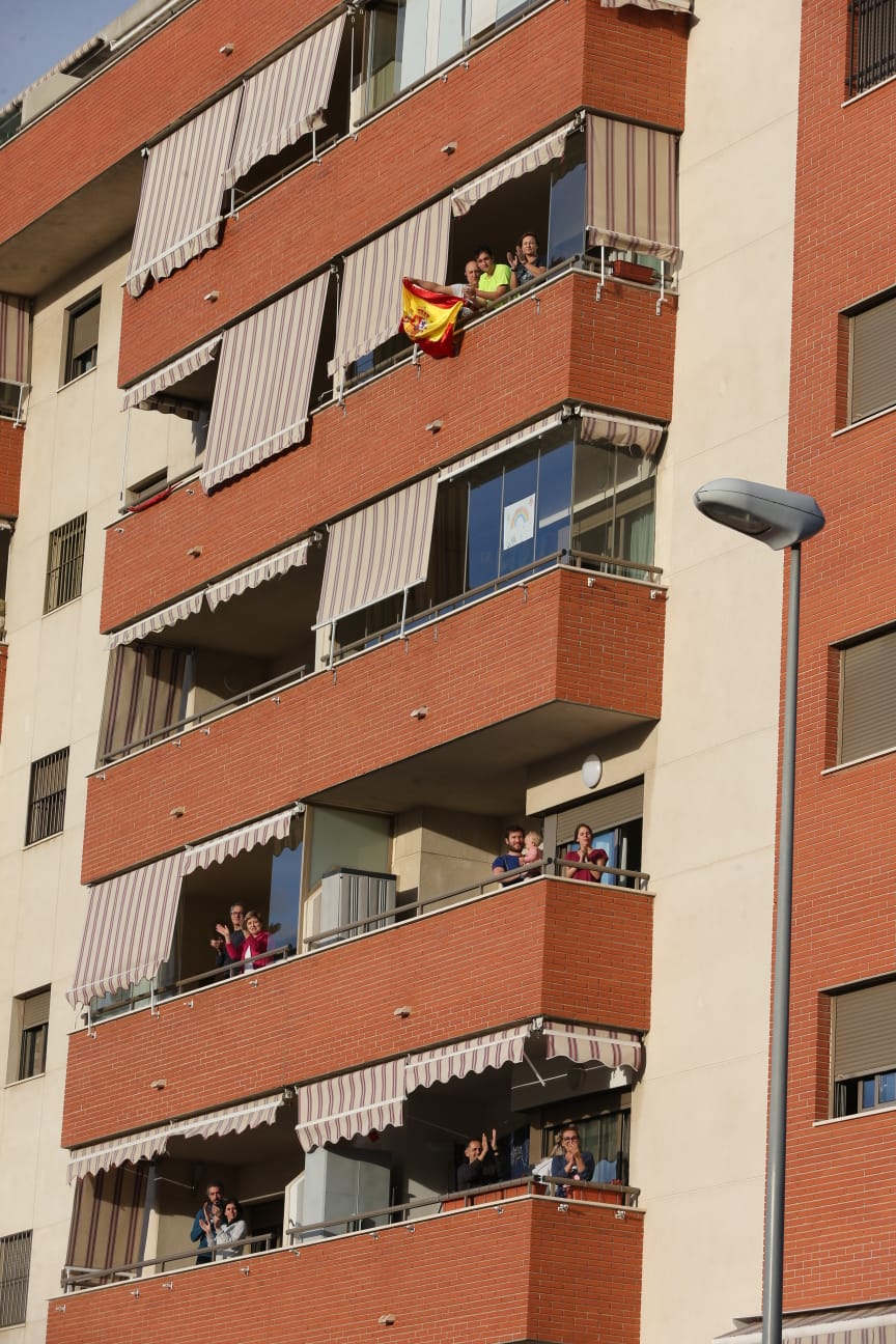 El estado de alarma deja estampas inéditas