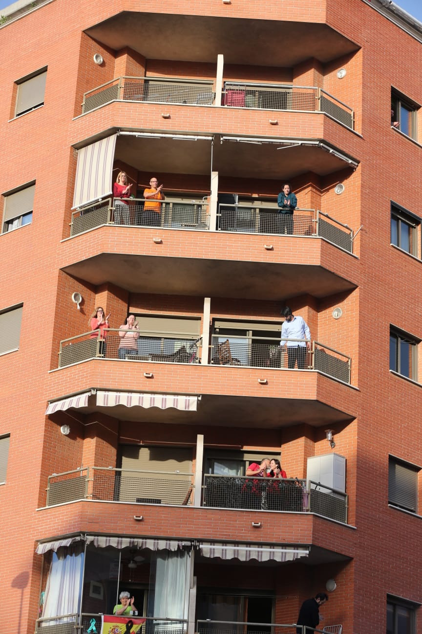 El estado de alarma deja estampas inéditas