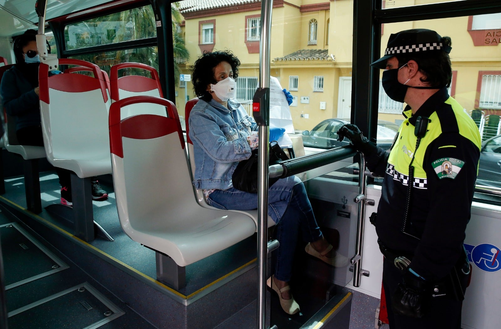 El estado de alarma deja estampas inéditas