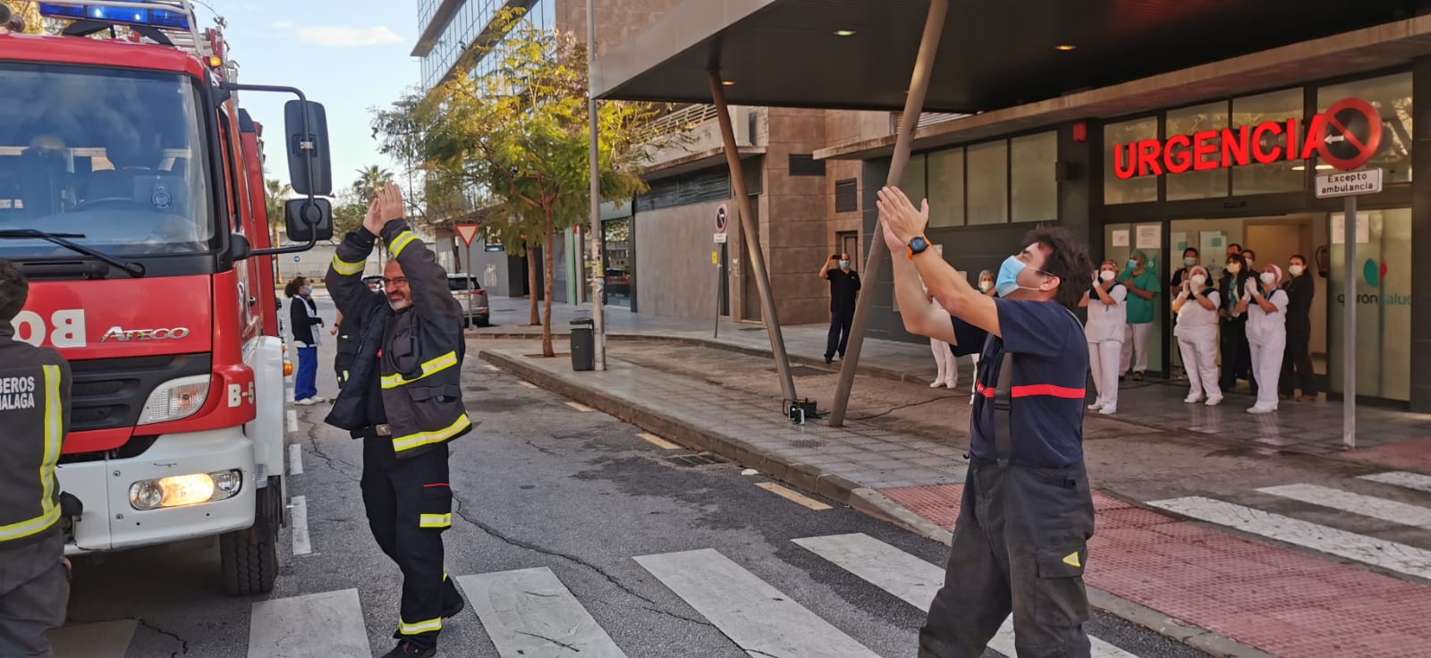 El estado de alarma deja estampas inéditas