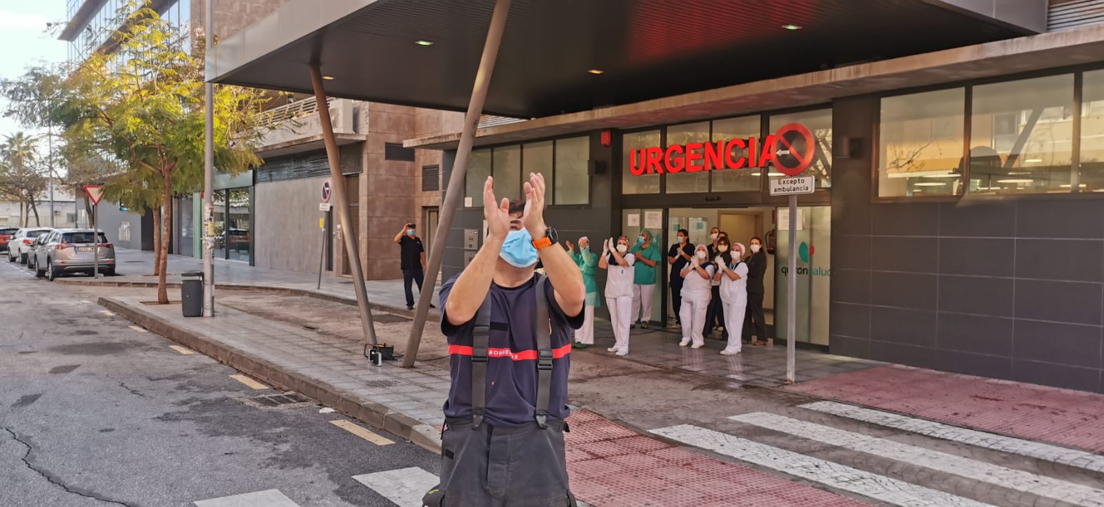 El estado de alarma deja estampas inéditas