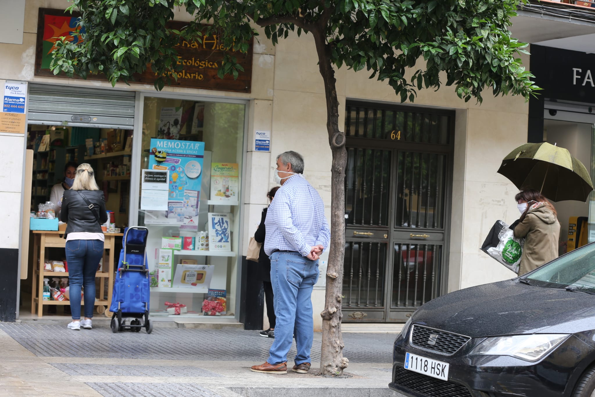 El estado de alarma deja estampas inéditas