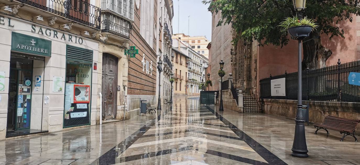 El estado de alarma deja estampas inéditas