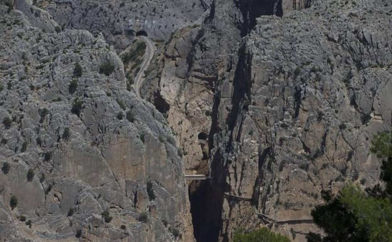 Imagen de archivo del Caminito del Rey. 