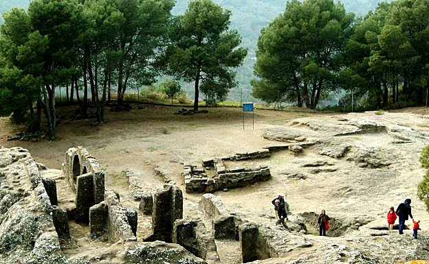 Imagen de las ruinas de Bobastro, en Ardales. SUR