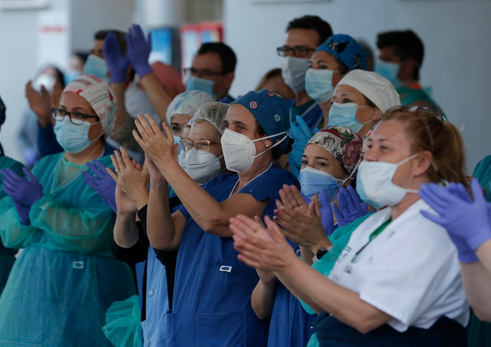 El estado de alarma deja estampas inéditas