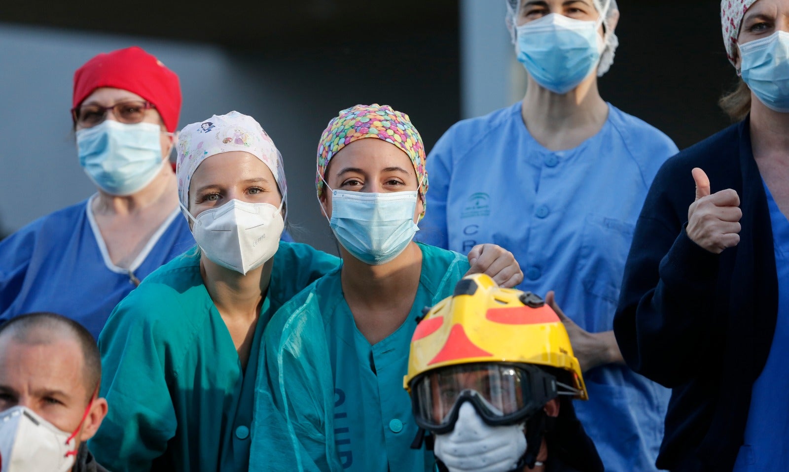 El estado de alarma deja estampas inéditas