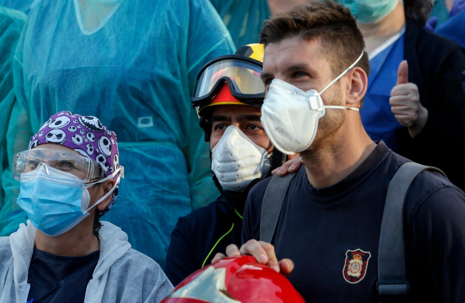 El estado de alarma deja estampas inéditas