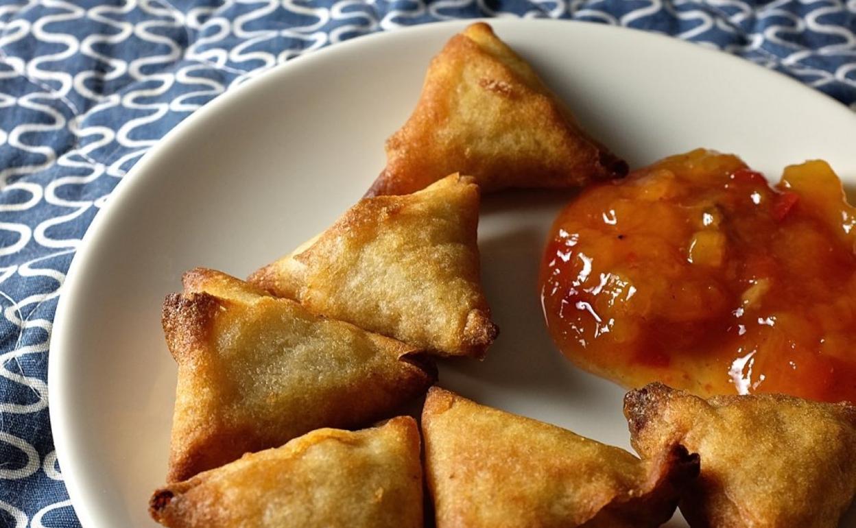 Receta para cocinar samosas