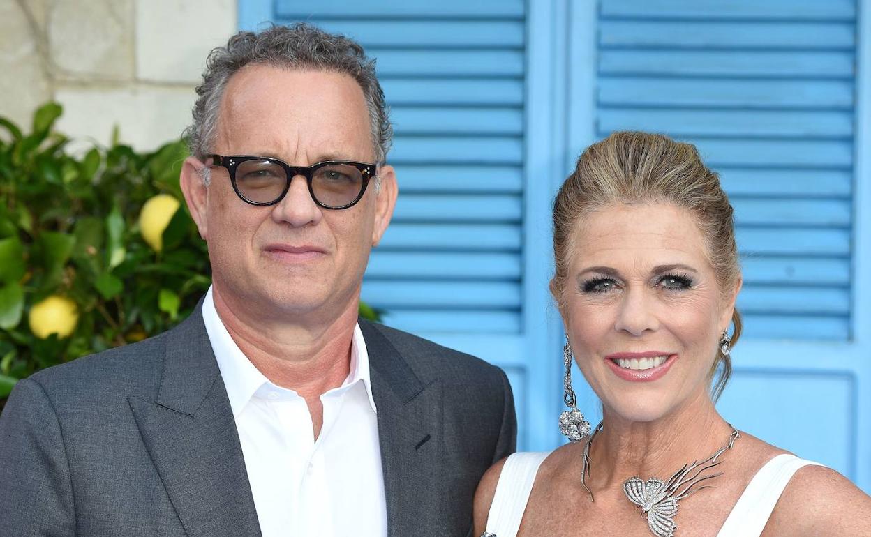 Tom Hanks y su mujer Rita Wilson, en una imagen de archivo.