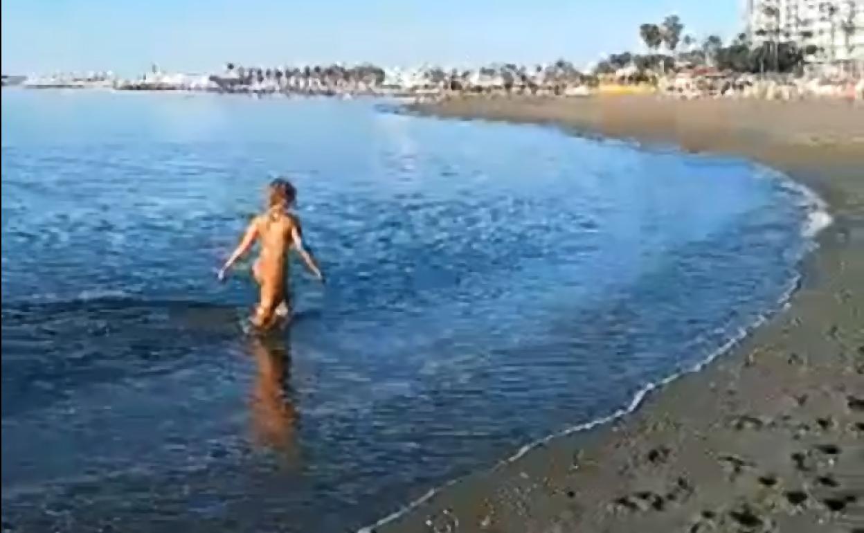 Los hechos sucedieron en esta playa de Torremolinos