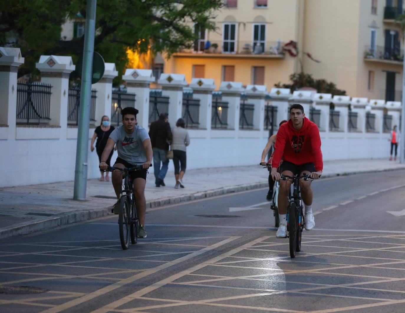 El paseo marítimo de Picasso cerrará todas las tardes. 