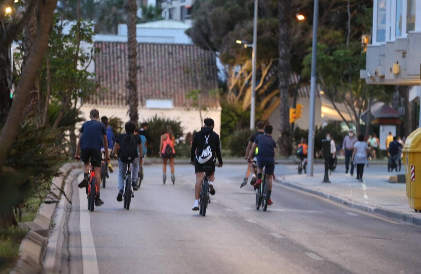 El paseo marítimo de Picasso cerrará todas las tardes. 