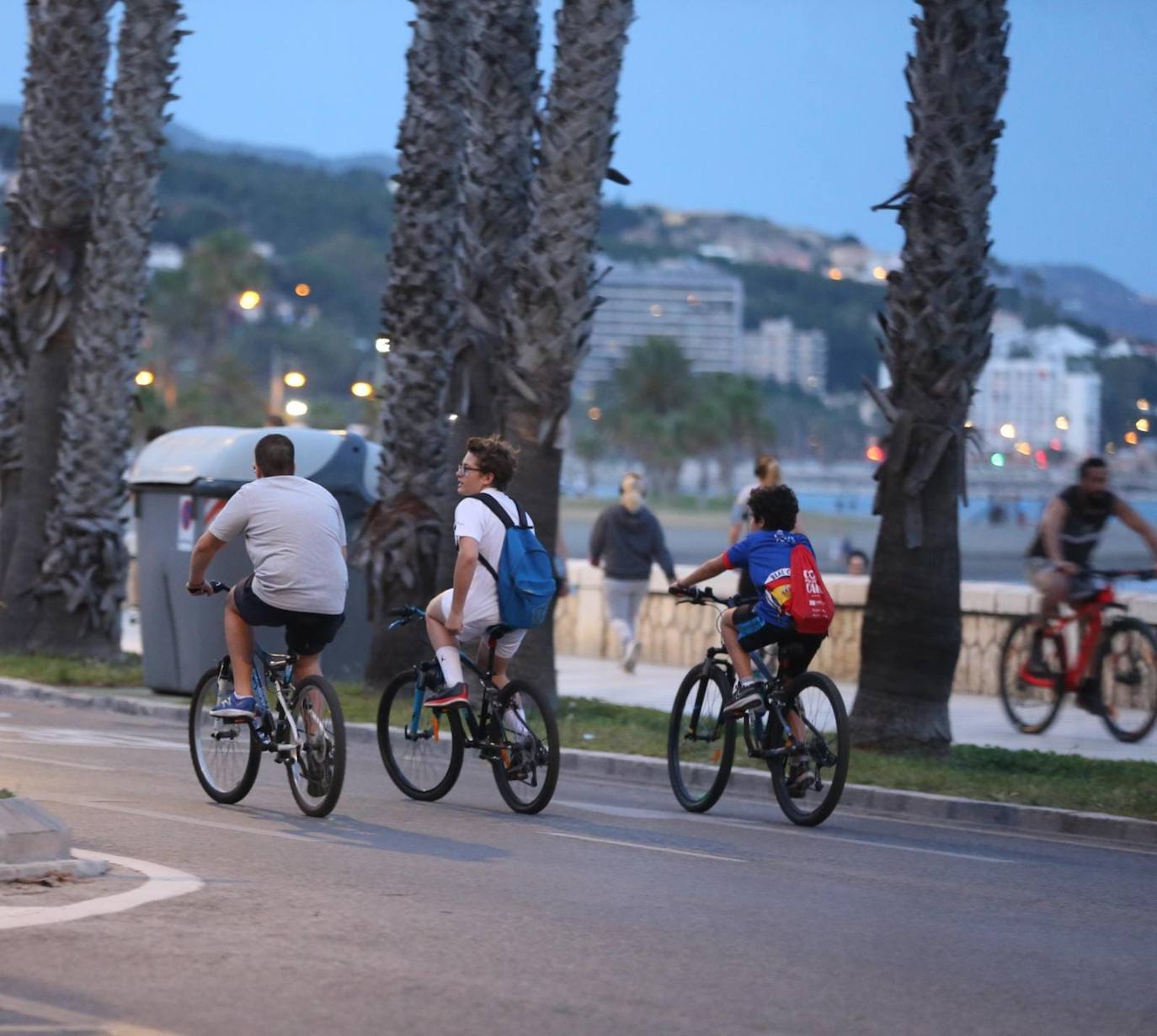 El paseo marítimo de Picasso cerrará todas las tardes. 