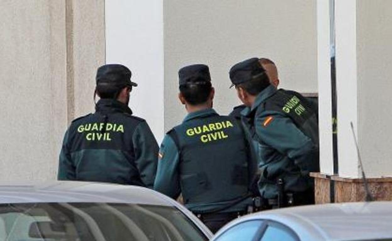 Imagen de archivo de la Guardia Civil, que se encargó de la investigación. 