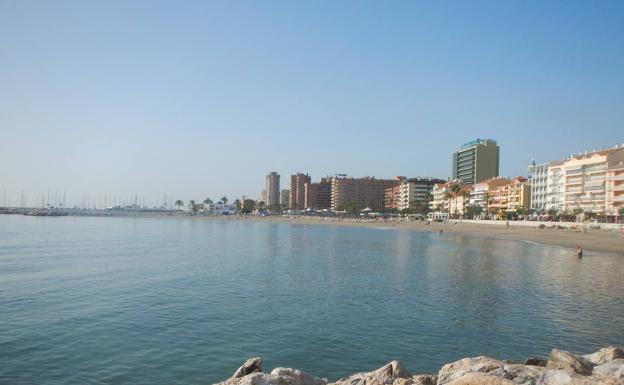 Vista del litoral de Fuengirola.