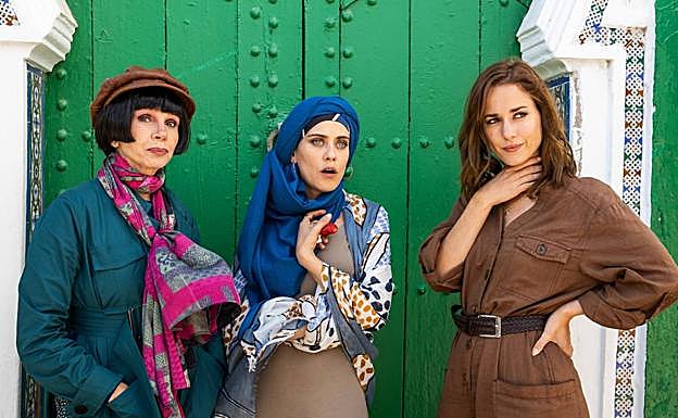 Victoria Abril, María León y Silvia Alonso, tres mujeres dispuestas a vivir unos días locos en 'La lista de los deseos'.