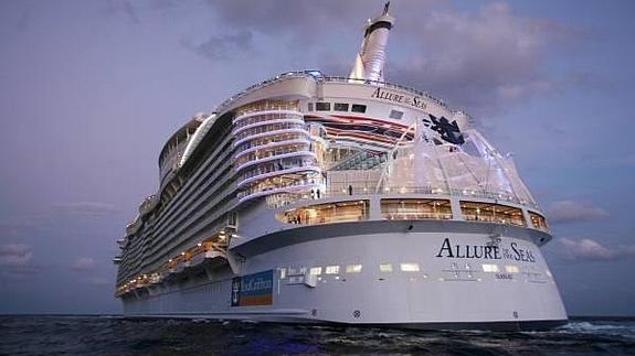 Imagen de archivo del 'Allure of the Seas'.