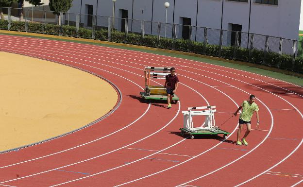 La pista de Carranque, dependiente de la Junta de Andalucía. 