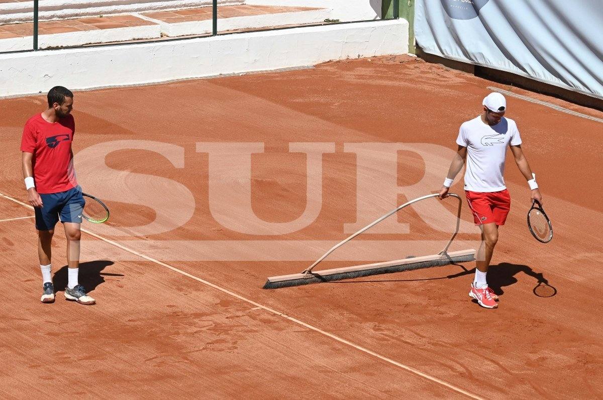 Fotos: Djokovic regresa a los entrenamientos en Puente Romano