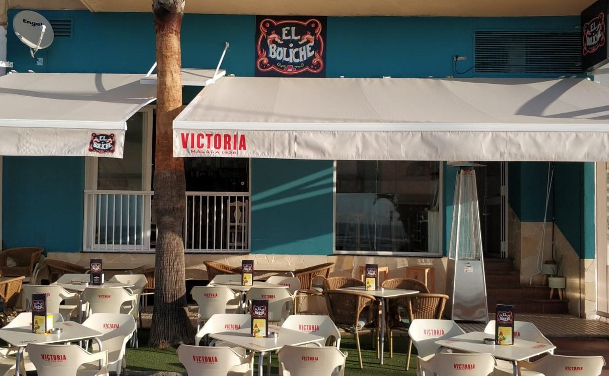 El Boliche, lugar acogedor frente al mar