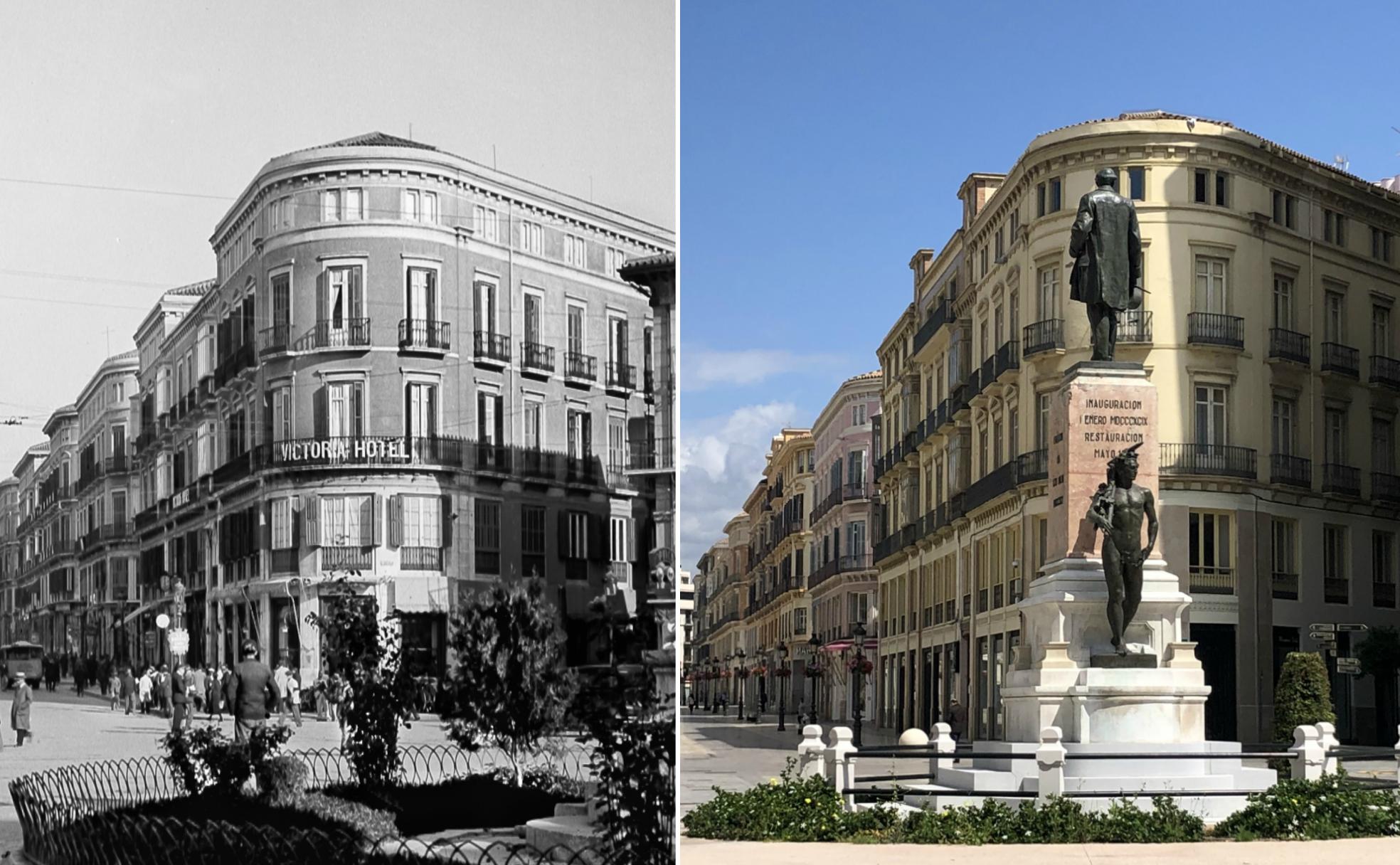 1937-2020. La ciudad, poco antes de su caída en la guerra civil, y durante el actual confinamiento por la pandemia. 