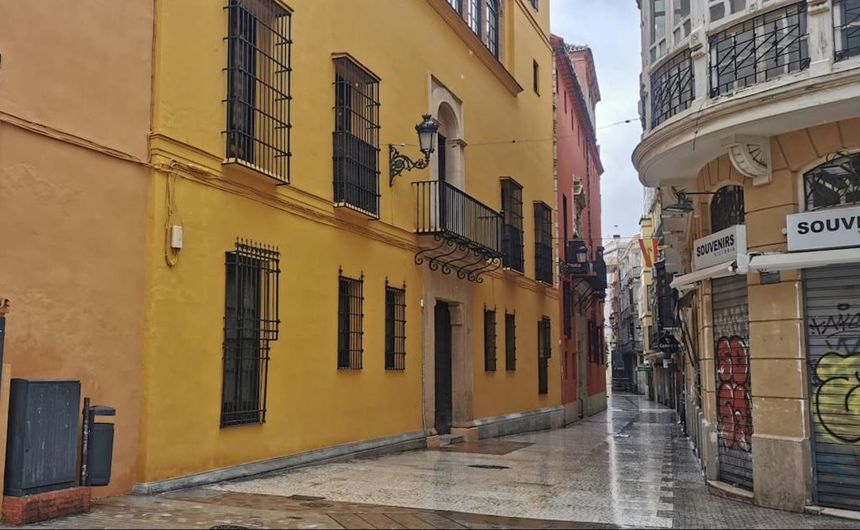 Sede del Obispado en la calle Santa María. 