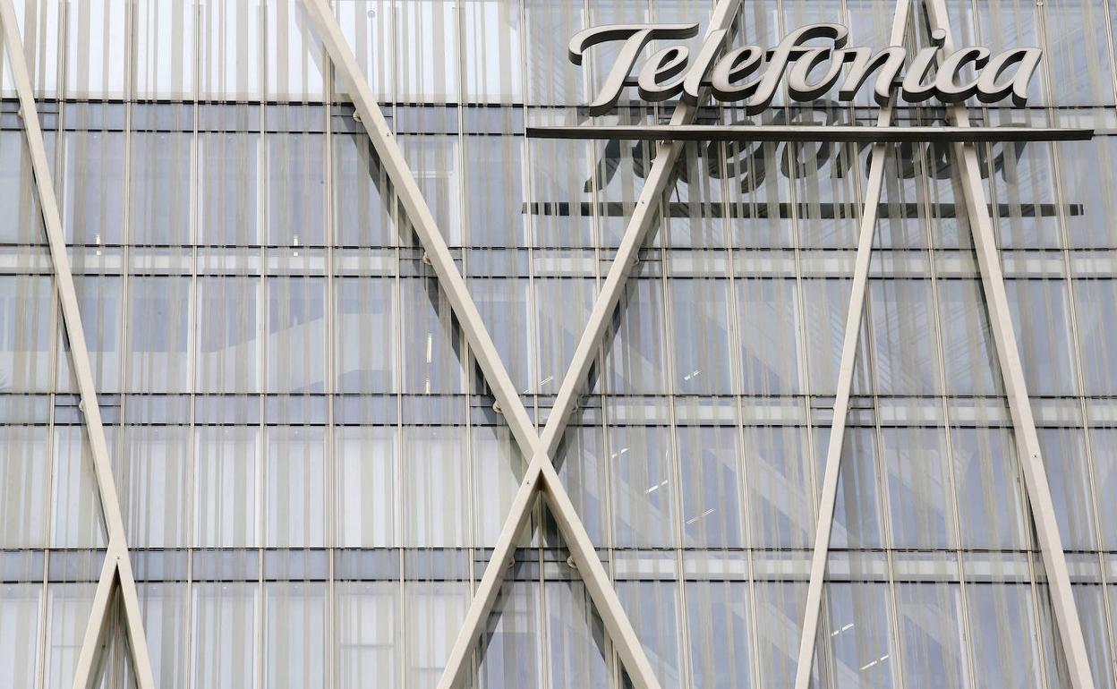 Imagen de archivo de la sede de Teléfonica en Madrid. 