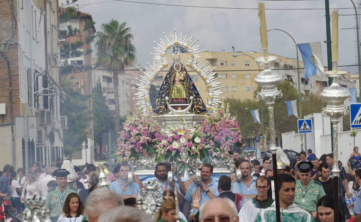 Procesión de la Virgen de la Cabeza. 