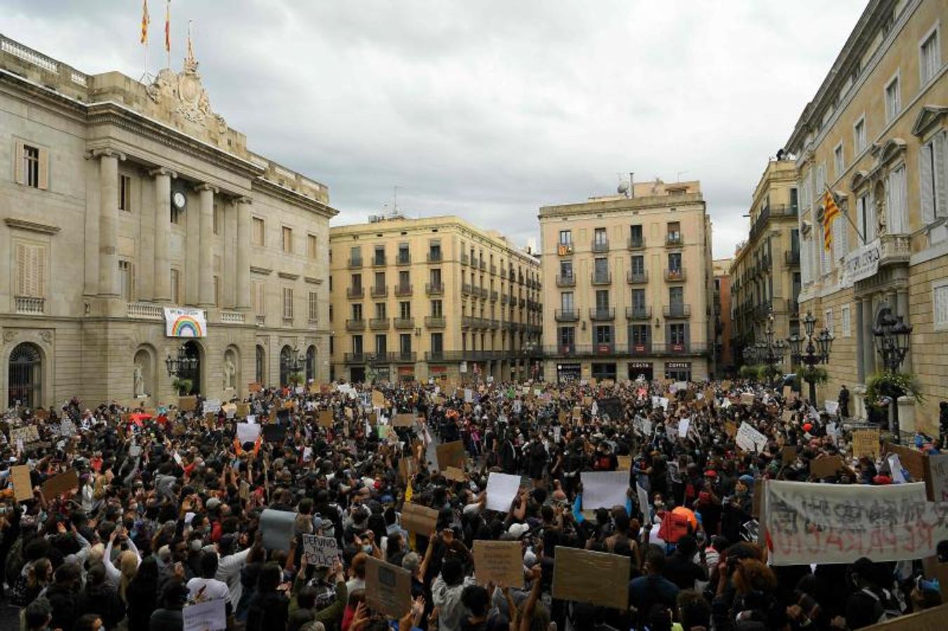 Manifestación en Barcelona 