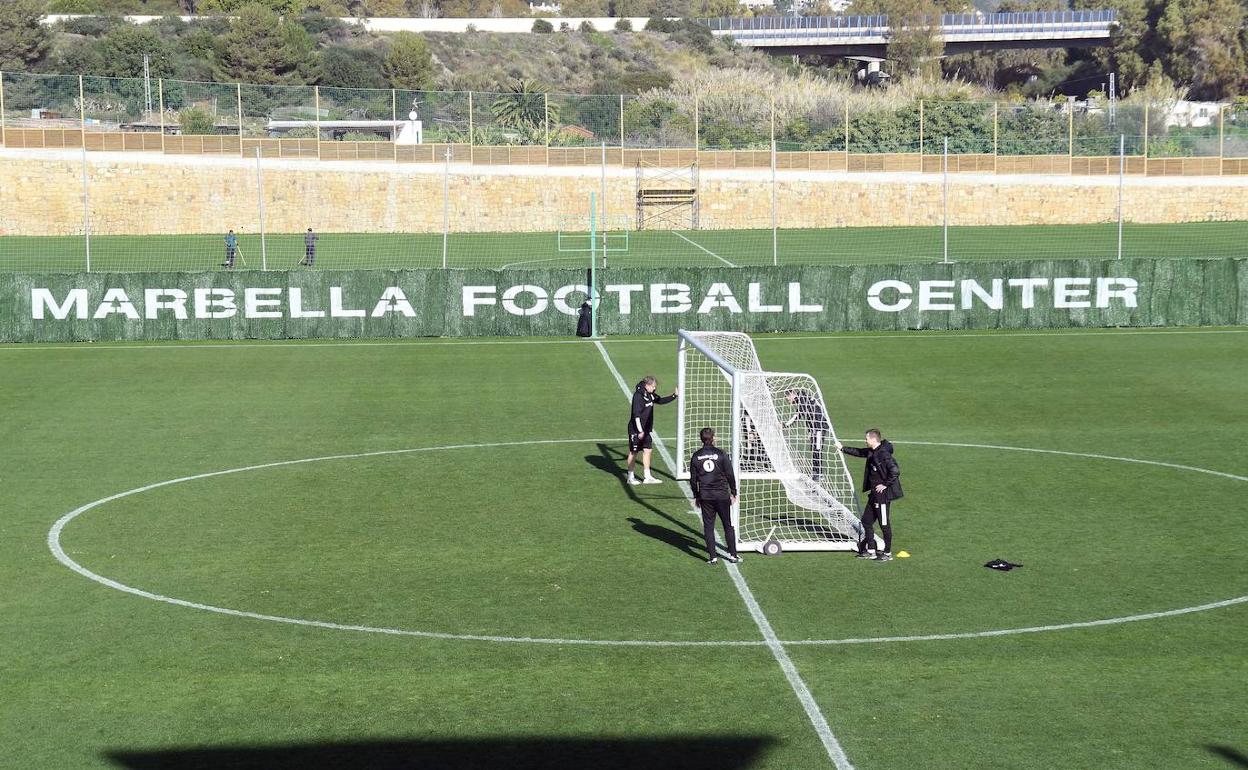 Campos del Marbella Football Center, una de las principales instalaciones que gestiona Football Impact en la Costa del Sol. 