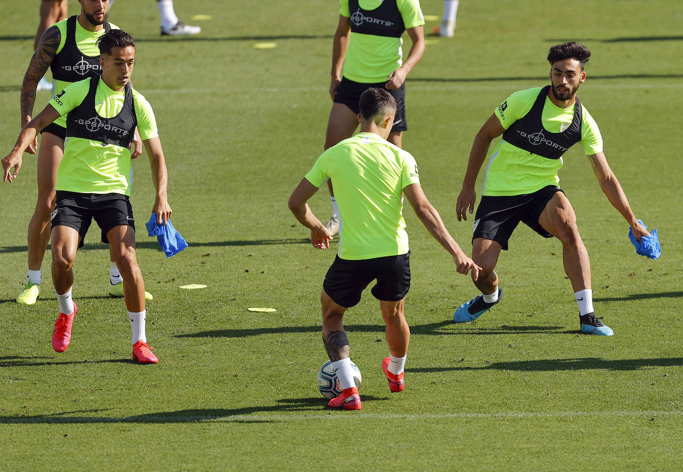 Fotos: El Málaga ultima los preparativos para la vuelta de la Liga